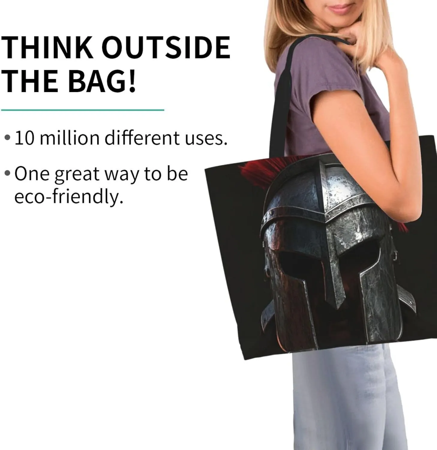 Tote Bag for Women Sunflower Field Sunset Grocery Bag Foldable Shopping Bags Reusable Large Tote Bag