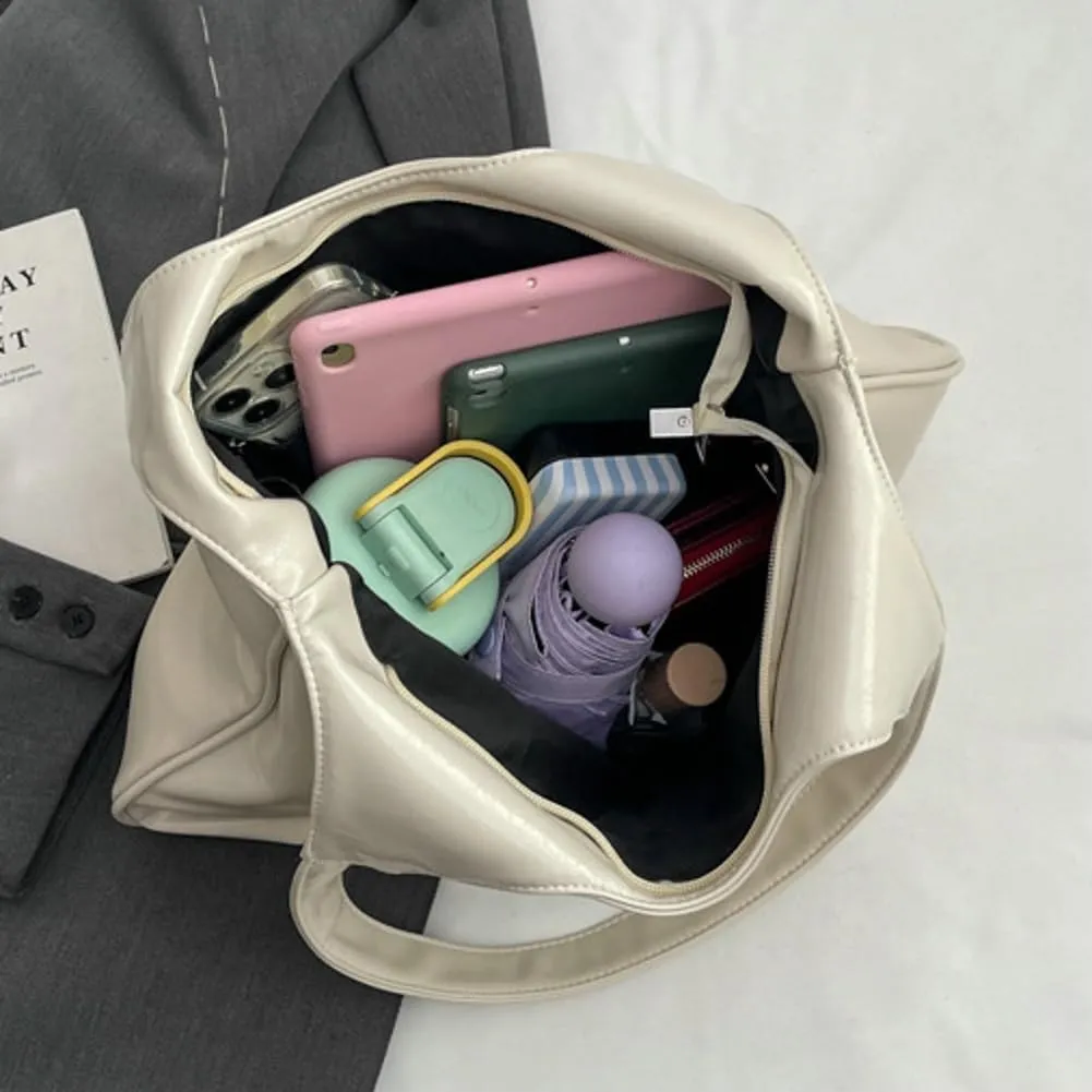 Tote Bag for Women Vegan Leather Hobo Bag Large Shoulder Bag Handbag Work Satchel Purse Travel