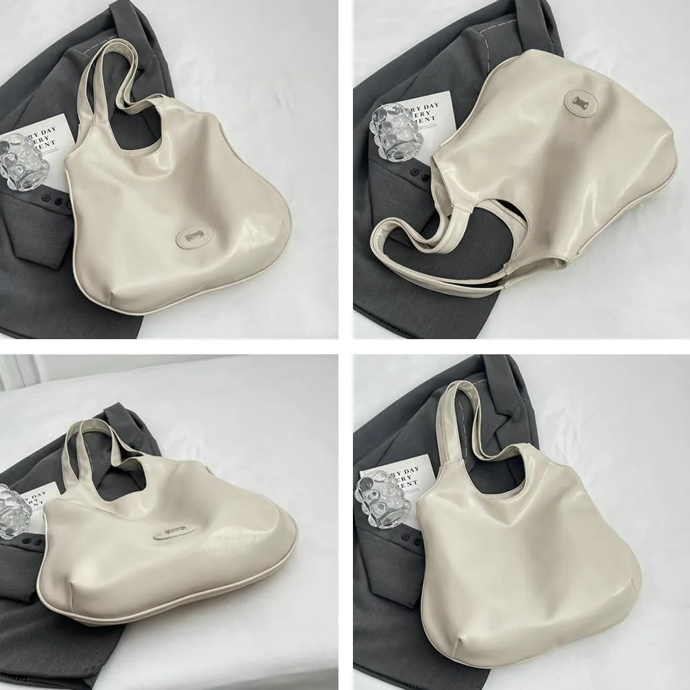 Tote Bag for Women Vegan Leather Hobo Bag Large Shoulder Bag Handbag Work Satchel Purse Travel