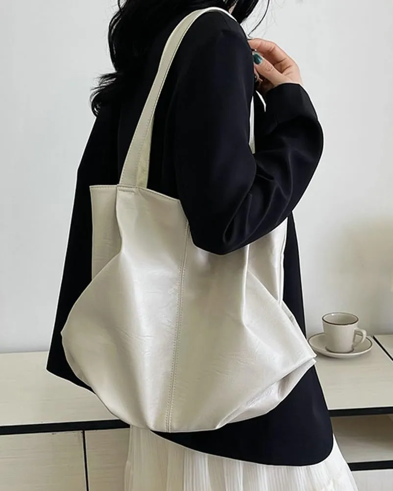 Tote Bag for Women Vegan Leather Hobo Bag Large Shoulder Bag Handbag Work Satchel Purse Travel