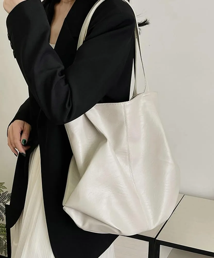 Tote Bag for Women Vegan Leather Hobo Bag Large Shoulder Bag Handbag Work Satchel Purse Travel