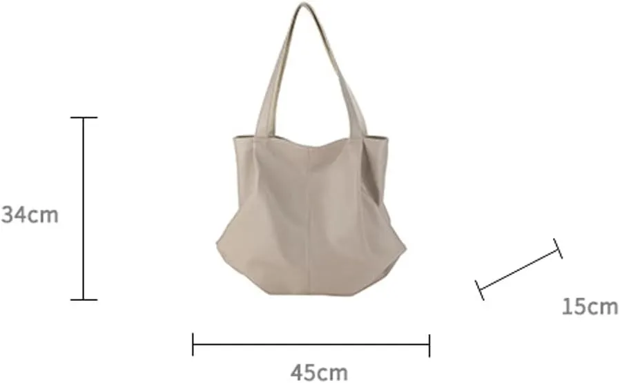 Tote Bag for Women Vegan Leather Hobo Bag Large Shoulder Bag Handbag Work Satchel Purse Travel
