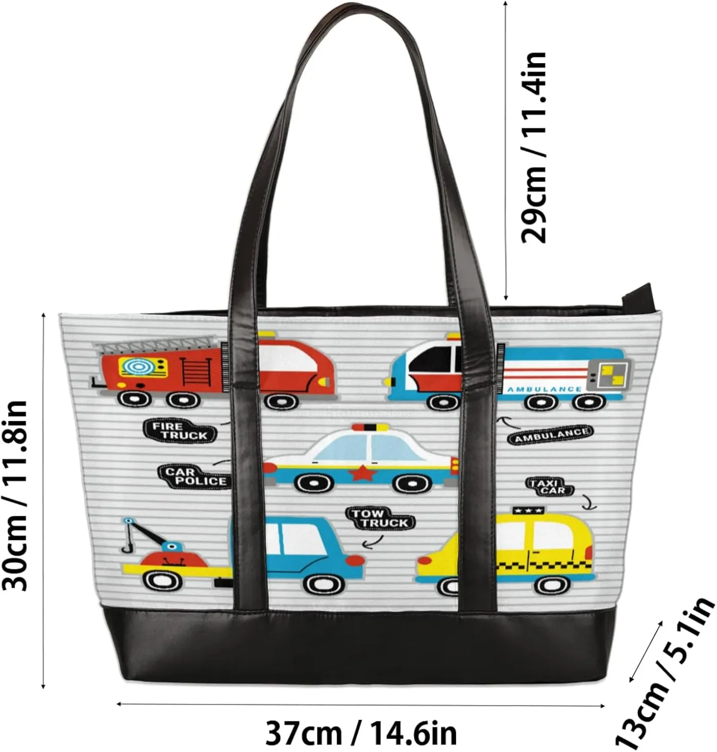 Tote Bag for Women with Zipper, Laptop Tote Bags Laptop Sleeve Case Shoulder Bag Messenger Bags