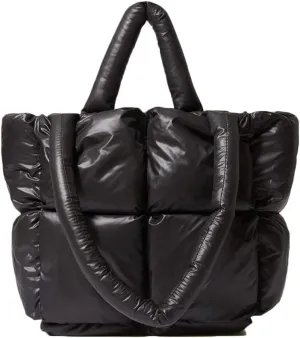 Tote Bag large Handbag Cotton Down Shoulder Bag Shinning Hobo Tote Bag Solid Color Retro Casual Cute Mini Clutch