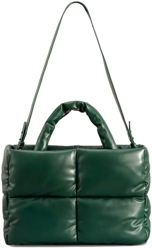 Tote Bag large Handbag Cotton Down Shoulder Bag Shinning Hobo Tote Bag Solid Color Retro Casual Cute Mini Clutch
