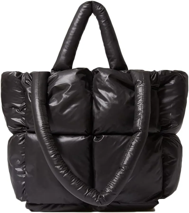 Tote Bag large Handbag Cotton Down Shoulder Bag Shinning Hobo Tote Bag Solid Color Retro Casual Cute Mini Clutch