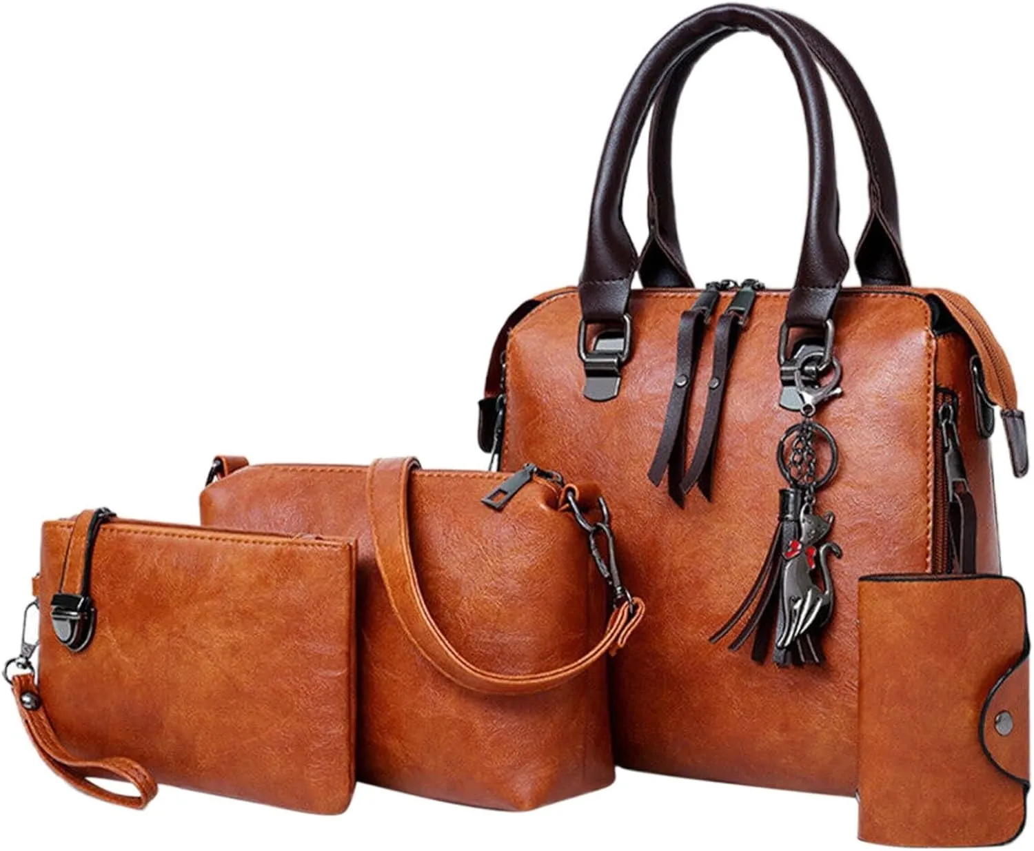 Tote Bag Set For Women Fashion Handbags Wallet Tote Bag Shoulder Bag Top Handle Satchel Designer Handbags for Women