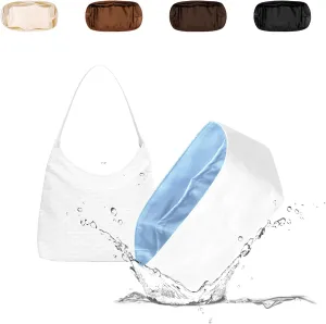 Tote Organizer Insert, Lightweight Insert Compatible with Bohème Hobo, Waterproof Dupontpaper Surface and Satin Lining (Celeste)