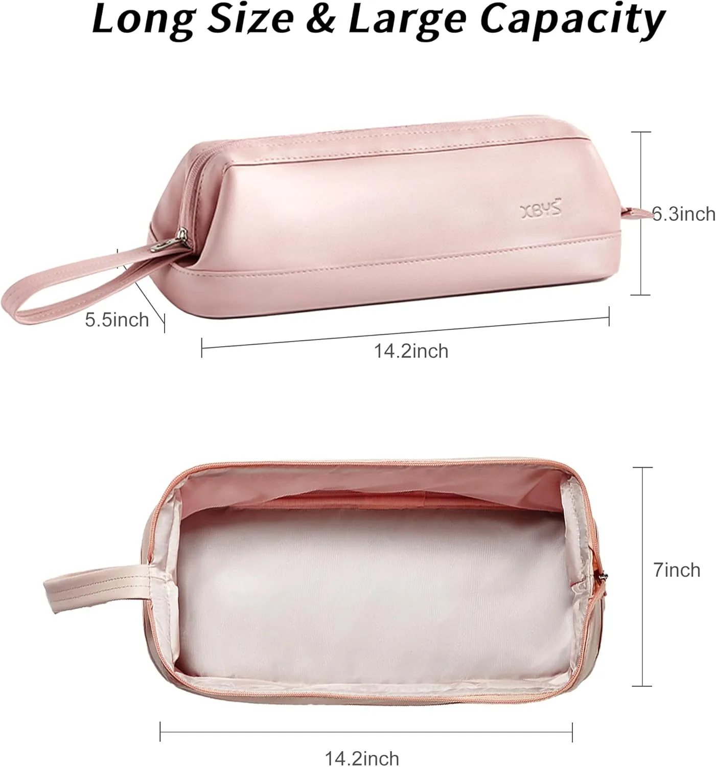 Travel Storage Bag for Dyson Airwrap/Shark Flexstyle Complete Styler and Attachments, Portable Handheld Travel Case, Waterproof Hair Dryer Carrying Case, Organizer Bag with Large Opening (Pink)