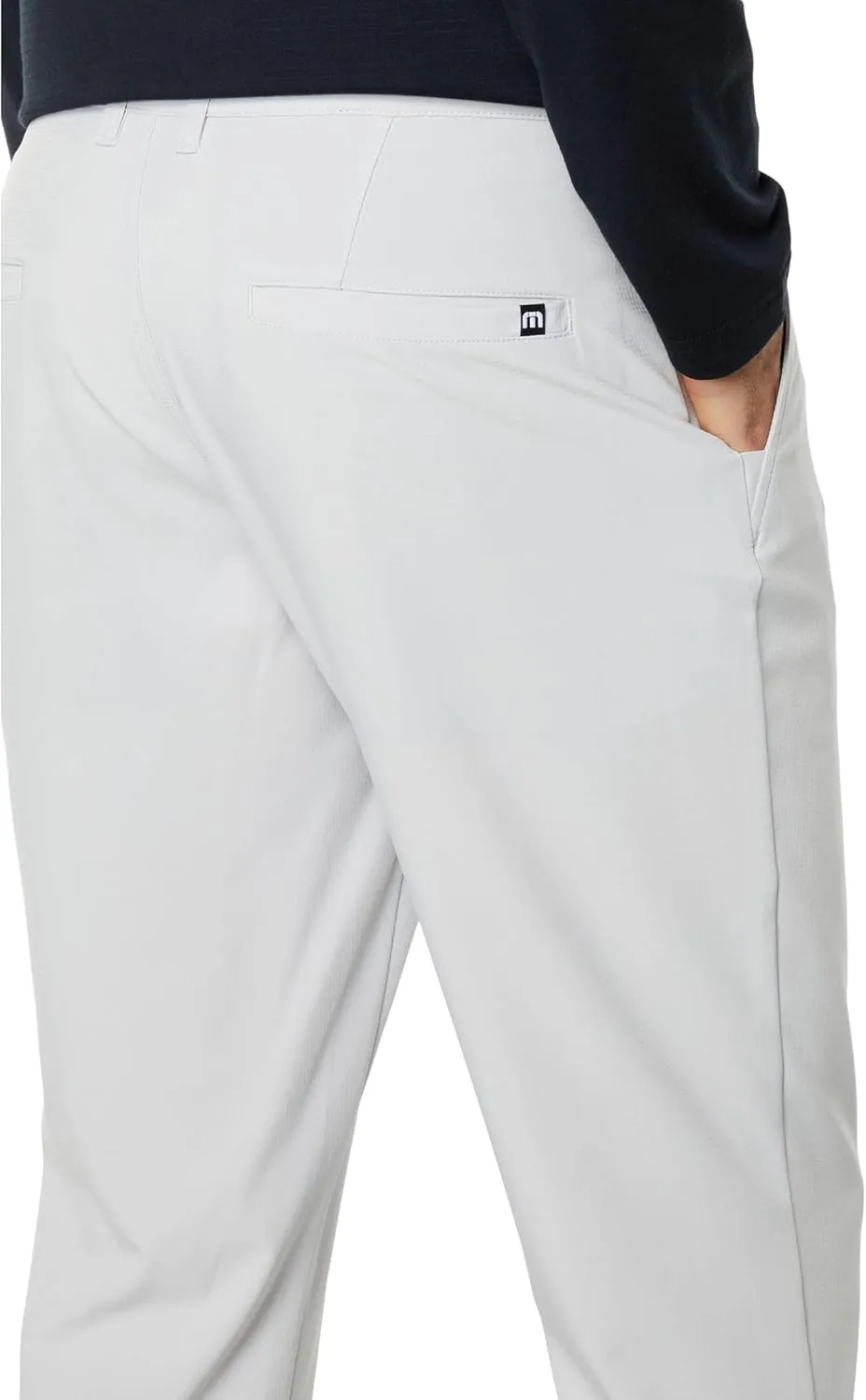 TravisMathew Right On Time Mens Pants with Elastic Waist