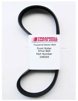 Treadmill Motor Belt Part Number 248569