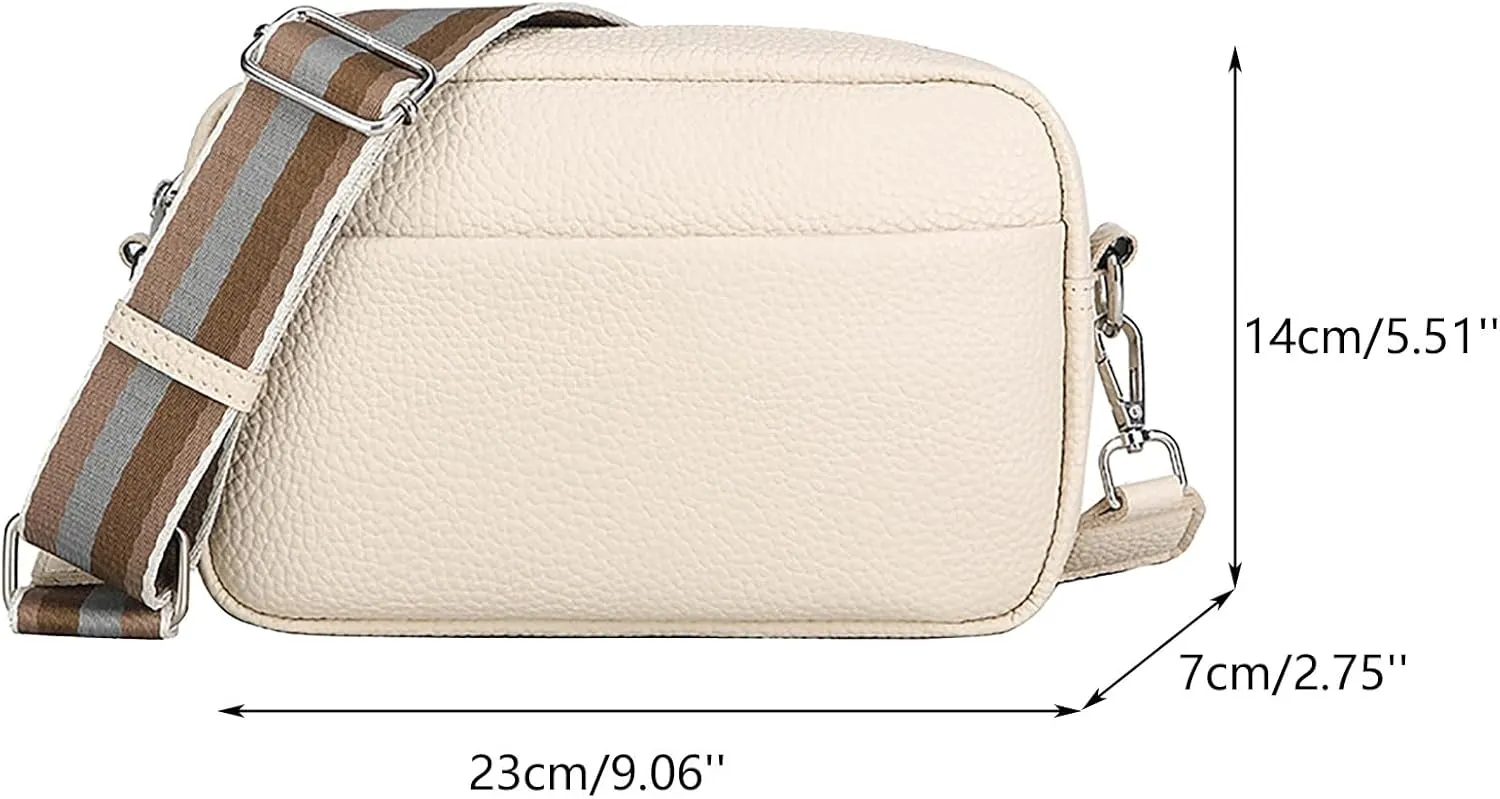 Trendy Female Bags New Foreign Trade Solid Color PU Crossbody Bags Female Small Bag Ladies Shoulder (WH2, One Size)