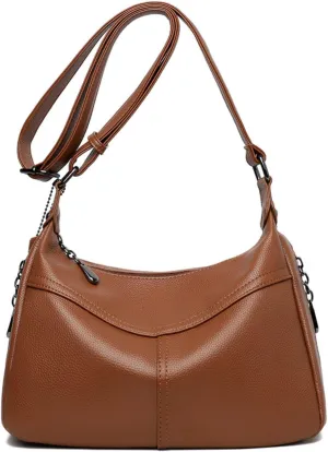 Trendy Hobo Bags for Women - PU Leather Crossbody Purses & Small Shoulder Handbags