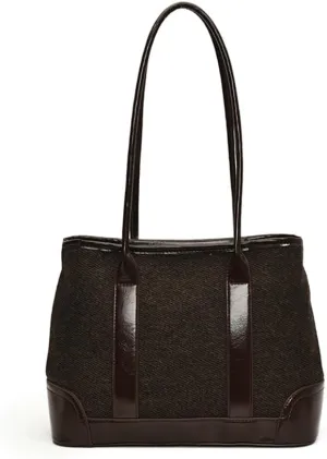 Trendy Tote Bag for Women Large Capacity Shoulder Bag Underarm Bag Tote Handbag Travel College Work Purse
