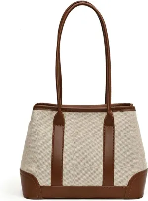 Trendy Tote Bag for Women Large Capacity Shoulder Bag Underarm Bag Tote Handbag Travel College Work Purse