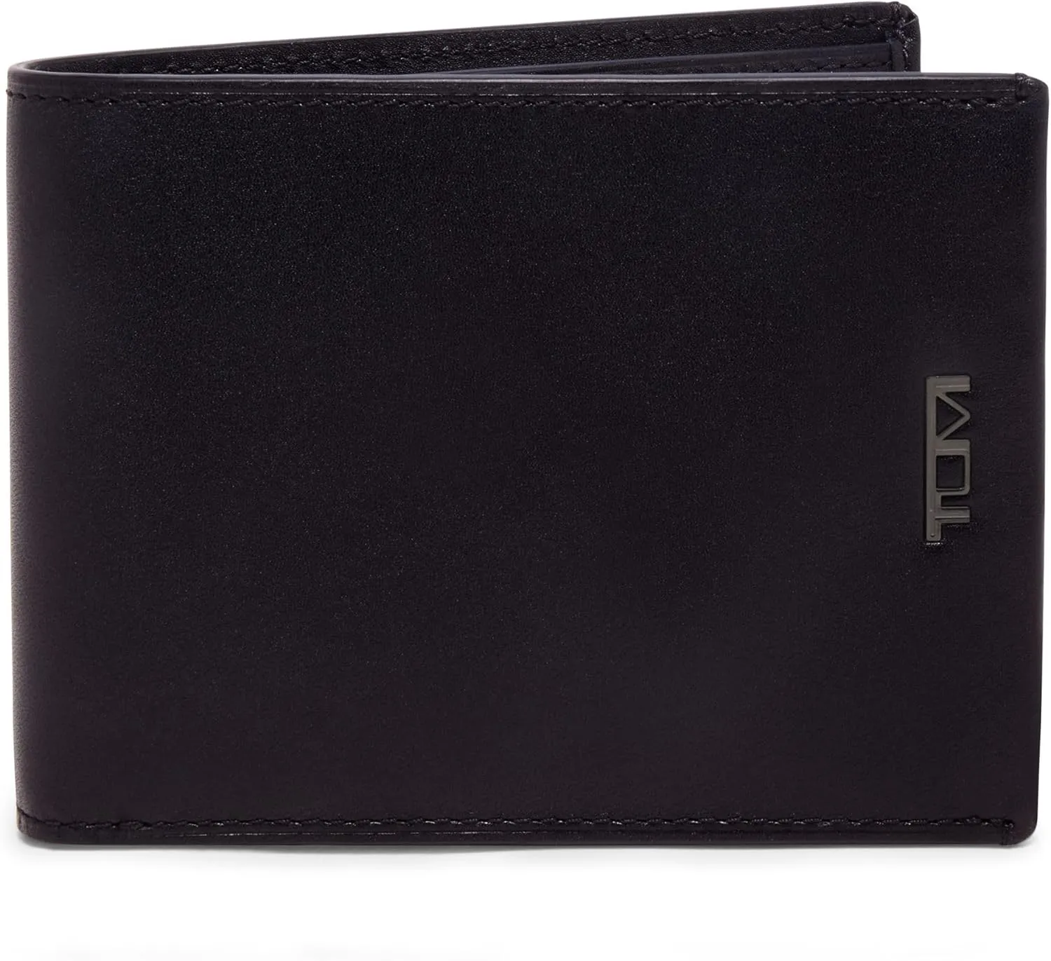 TUMI - Nassau Double Billfold Wallet - Card Holder Wallet for Men & Women - RFID Wallet Protection - Nappa Leather Material - Smooth Black
