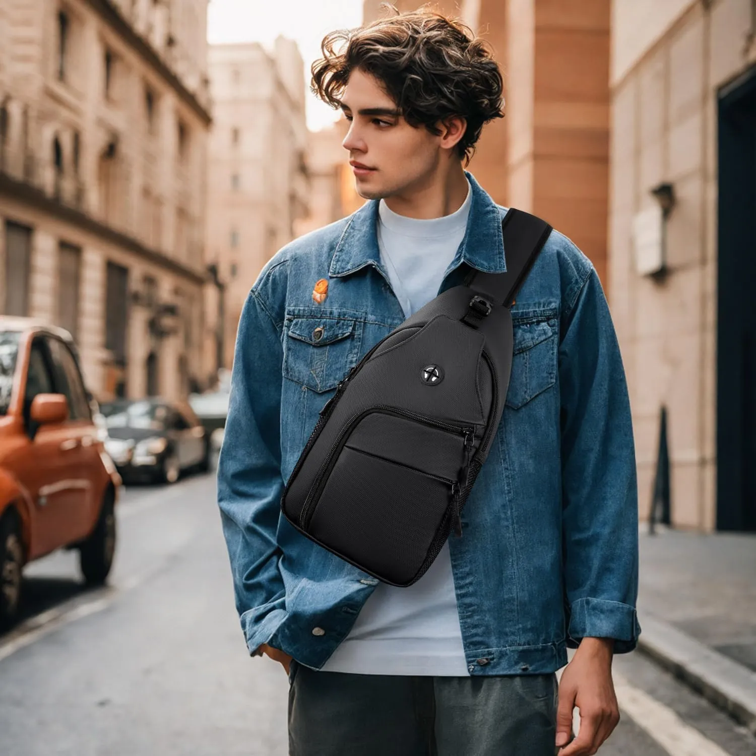 Tuwubi Crossbody Bags for Women Trendy,Sling Bag for Men with Adjustable Shoulder,Travel Essentials Backpack for Traveling