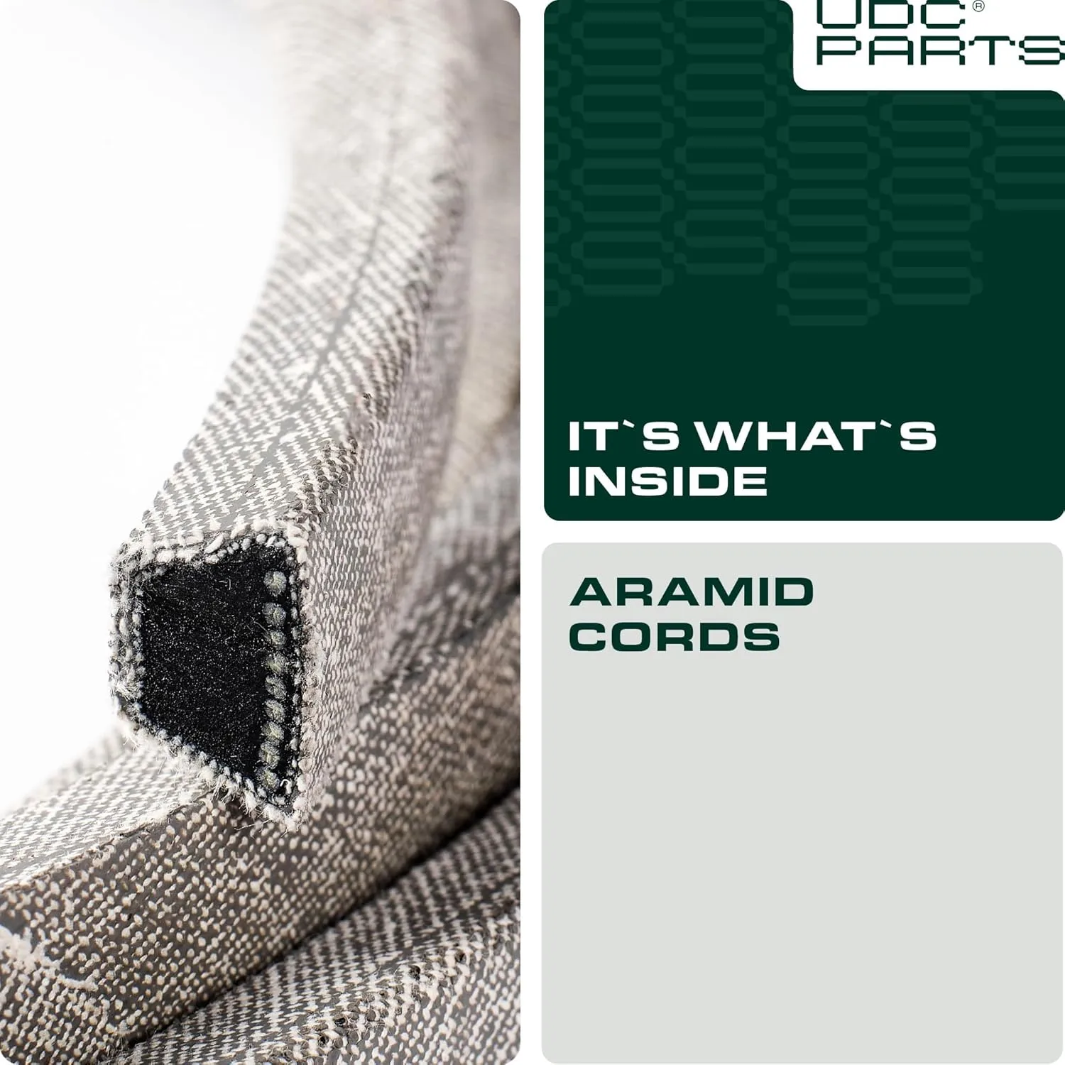 UDC Parts 041-4022-00 Mower Deck Belt for Bad Boy MZ Magnum Maverick HD CZT Revolt 041402200 B138 / Aramid Cord / 141 inches