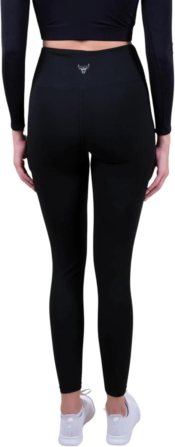 Ultra Game Women's NBA Official Super Soft Lightweight Leggings Fitness Sport Yoga Active Pants