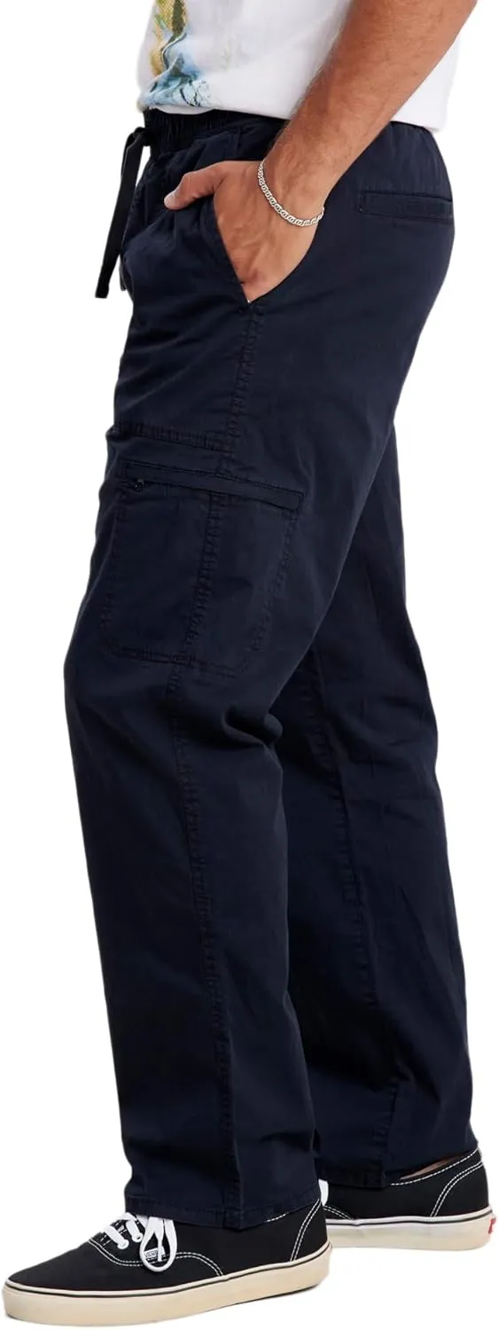 UNIONBAY Men's Oliver Stretch Twill Pull on Elastic Waist Pant