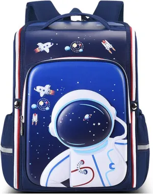 Unisex Backpack for Boys Girls, School Bag Travel Backpack Shoulder Bag For Spine Protection - Astronaut