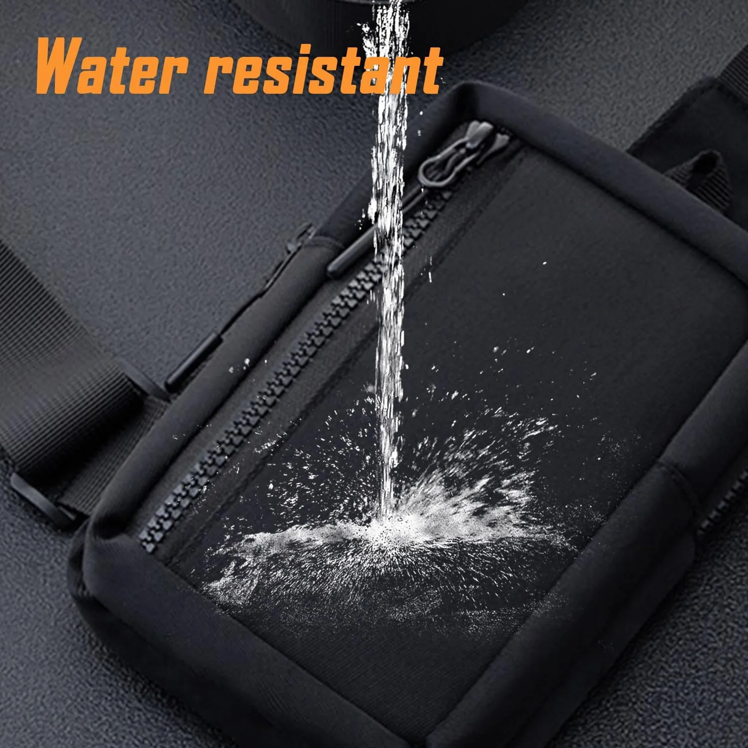 USHAKE Small Crossbody Bags for Women Men - Mini Sling Bag for Traveling and Hiking