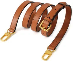 Vachetta Leather Adjustable Crossbody Strap for Women's Crossbody Handbags