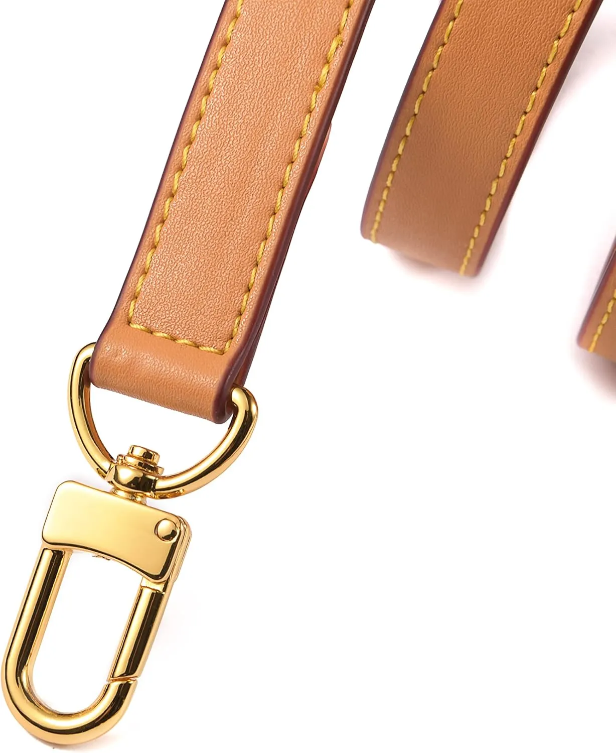 Vachetta Leather Adjustable Crossbody Strap for Women's Crossbody Handbags