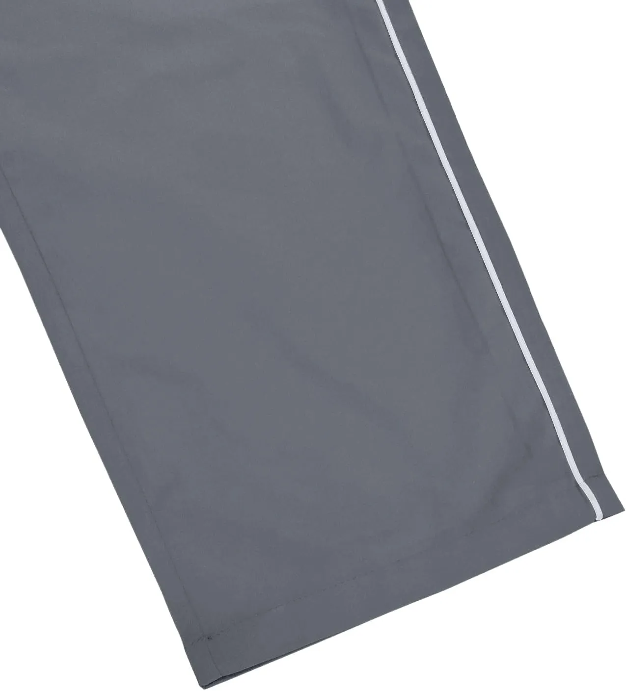 Verdusa Men's Track Pants Straight Leg Acitve Streetwear Elastic Waist Parachute Pants with Pockets