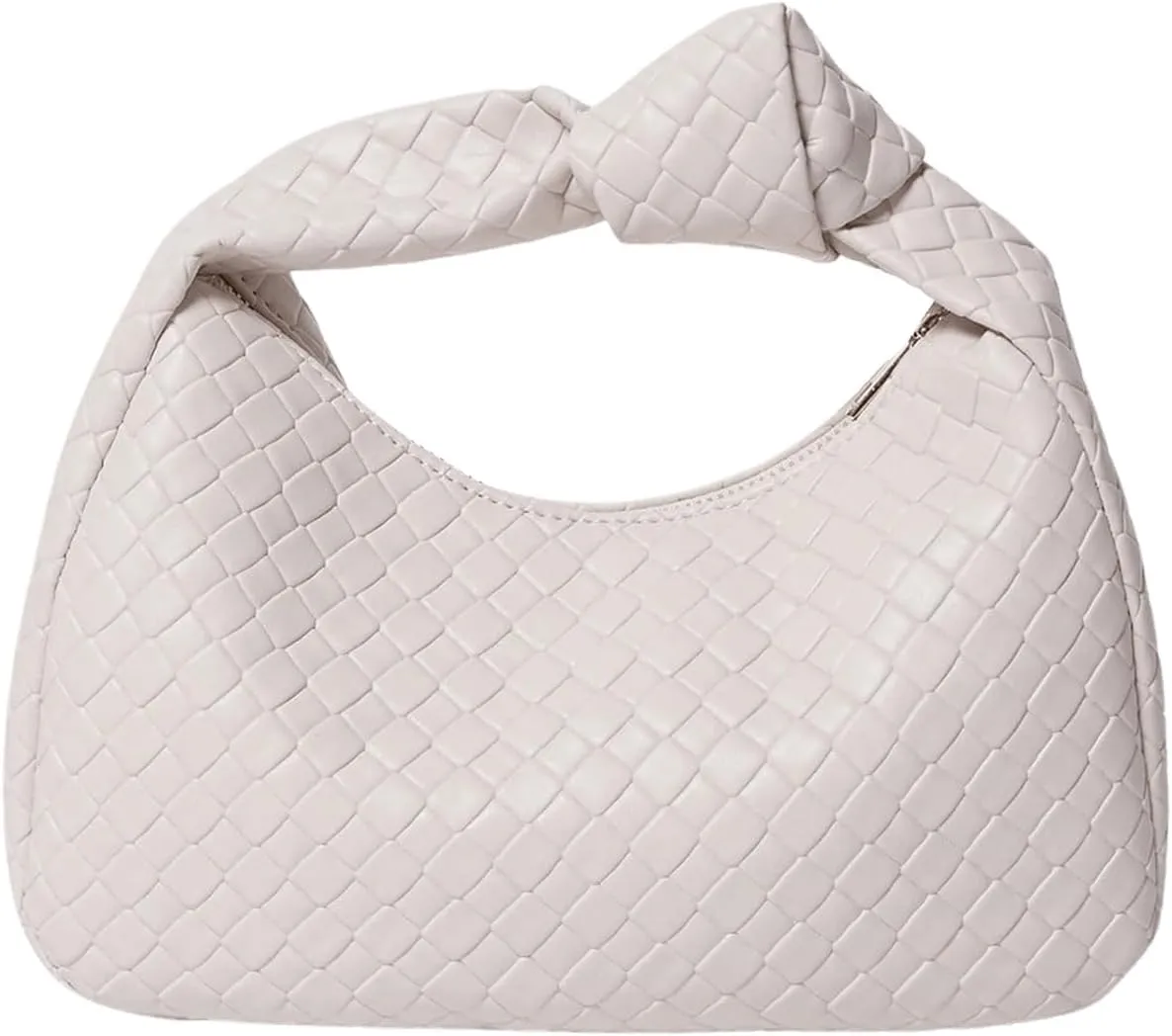 Verdusa Women's Hobo Bags Ruched PU Leather Handbag Clutch Purses Dumpling Pouch Bag