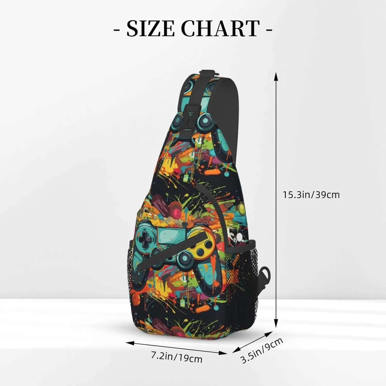 Vintage Elephant Sling Backpack Unisex Crossbody Chest Bag Shoulder Chest Bag For Women Men Hiking Travel