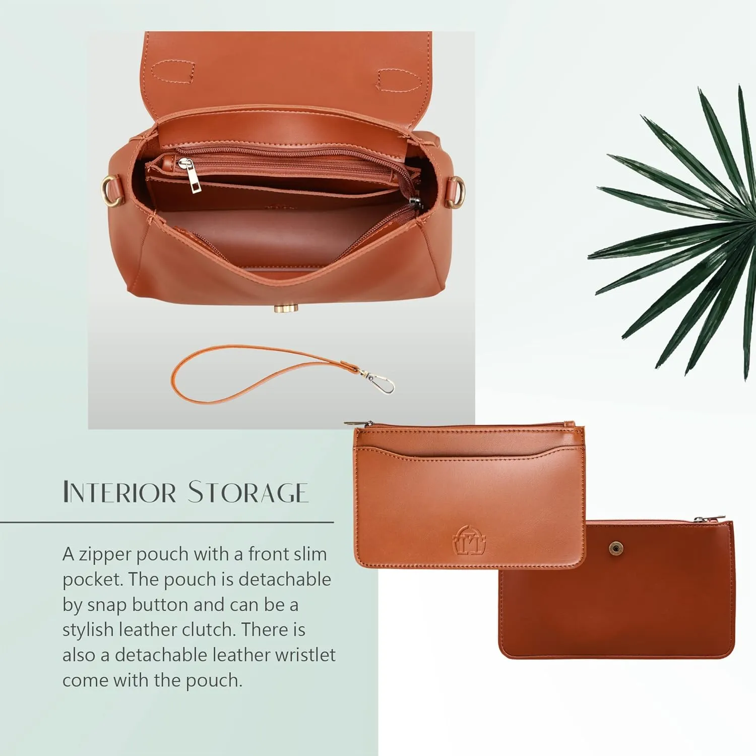 Vintage Vegan Leather Flap Top Handle Bag For Women Retro Satchel Casual Purse Simple Shoulder Classic Handbag