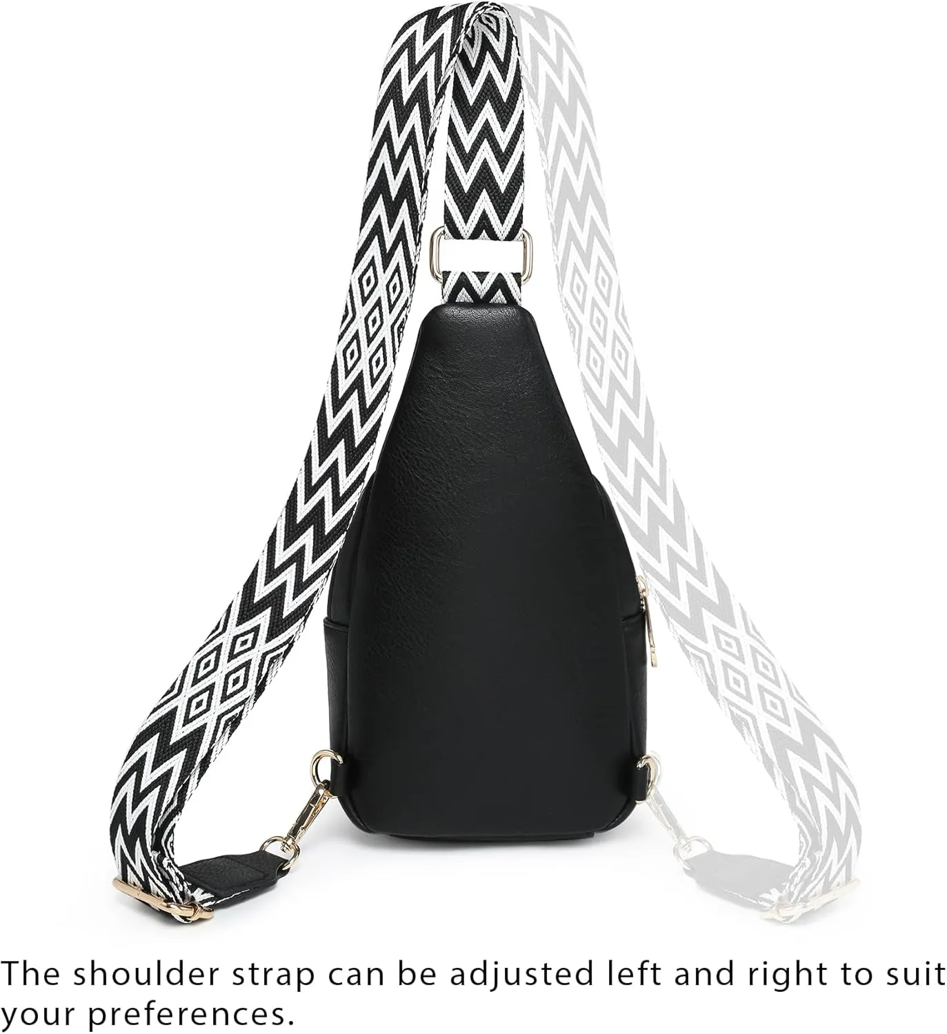 VONMAY Women Small Sling Bags Crossbody Bag Purses Lightweight Chest Bag for Hiking Cycling Work Travel