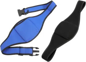 VOSAREA 2 Pack Mic Belt Carrier Microphone Bag for Fitness Instructors Portable Waist Bag Adjustable Strap Neoprene Pouch for Hands- Teaching