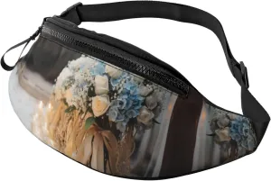 Wedding ceremony supply Fanny Pack for Man Women Waist Bag Adjustable Belt Casual Chest Bag Bum Bags for Travel Sports Running Hiking Waist Packs