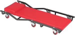 Whiteside MTLV6 Creeper, V-Drop, 40 in. , Red and Black