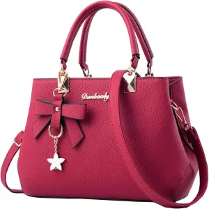 Women Bow handbag Ladies Purses Crossbody bag Satchel Shoulder Bags Top Handle Tote Bag
