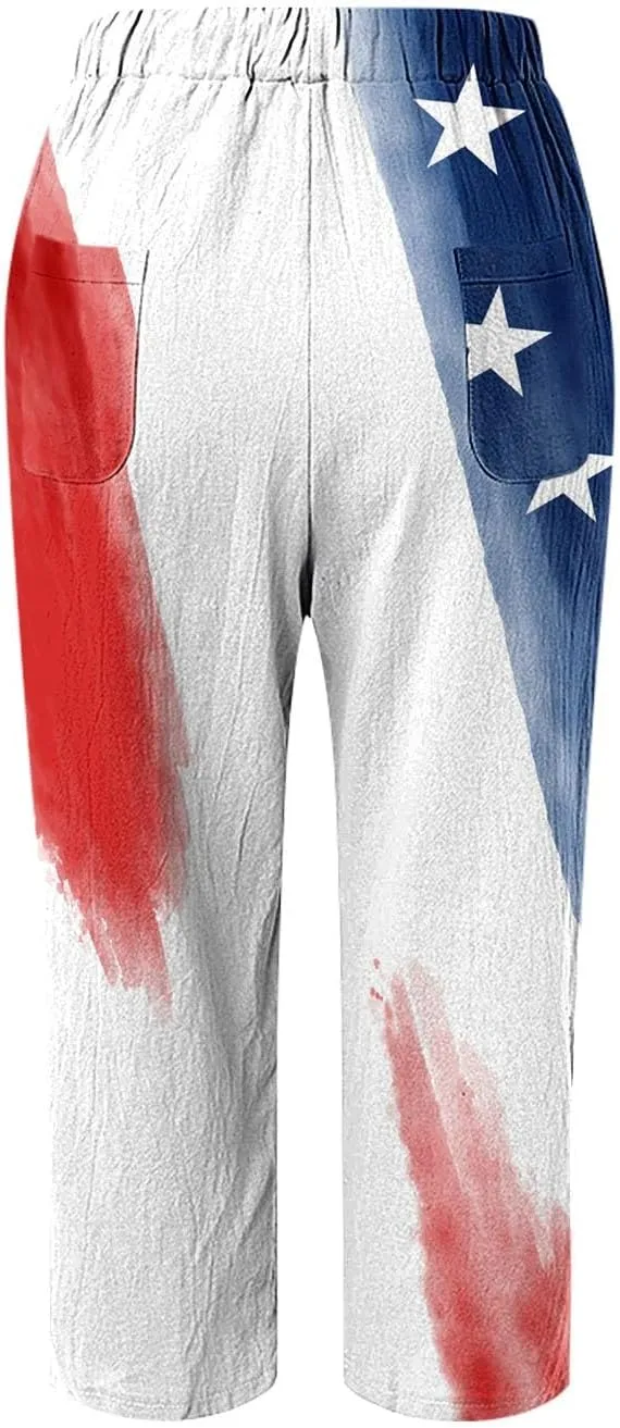 Women Elastic Waisted Drawstring Pants Pants Elastic Waist Pants Gauze Pants Women Womens Pants Lightweight White