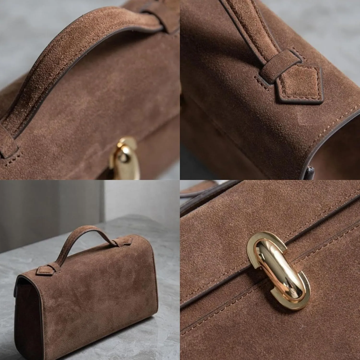 Women' Genuine Leather Hand Bag Designer Handbags for Women Clutch Purse Satchel Satchel Bag Top Handle Purses