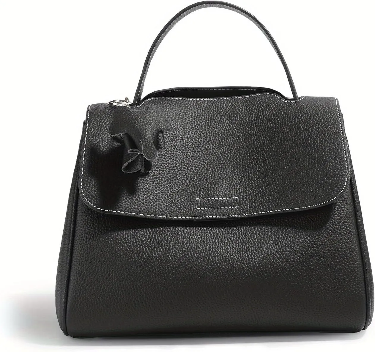 Women Handbag, Vintage Fashionable Versatile Tote Crossbody Leather Bag, Female Shoulder Bag Satchel Purse