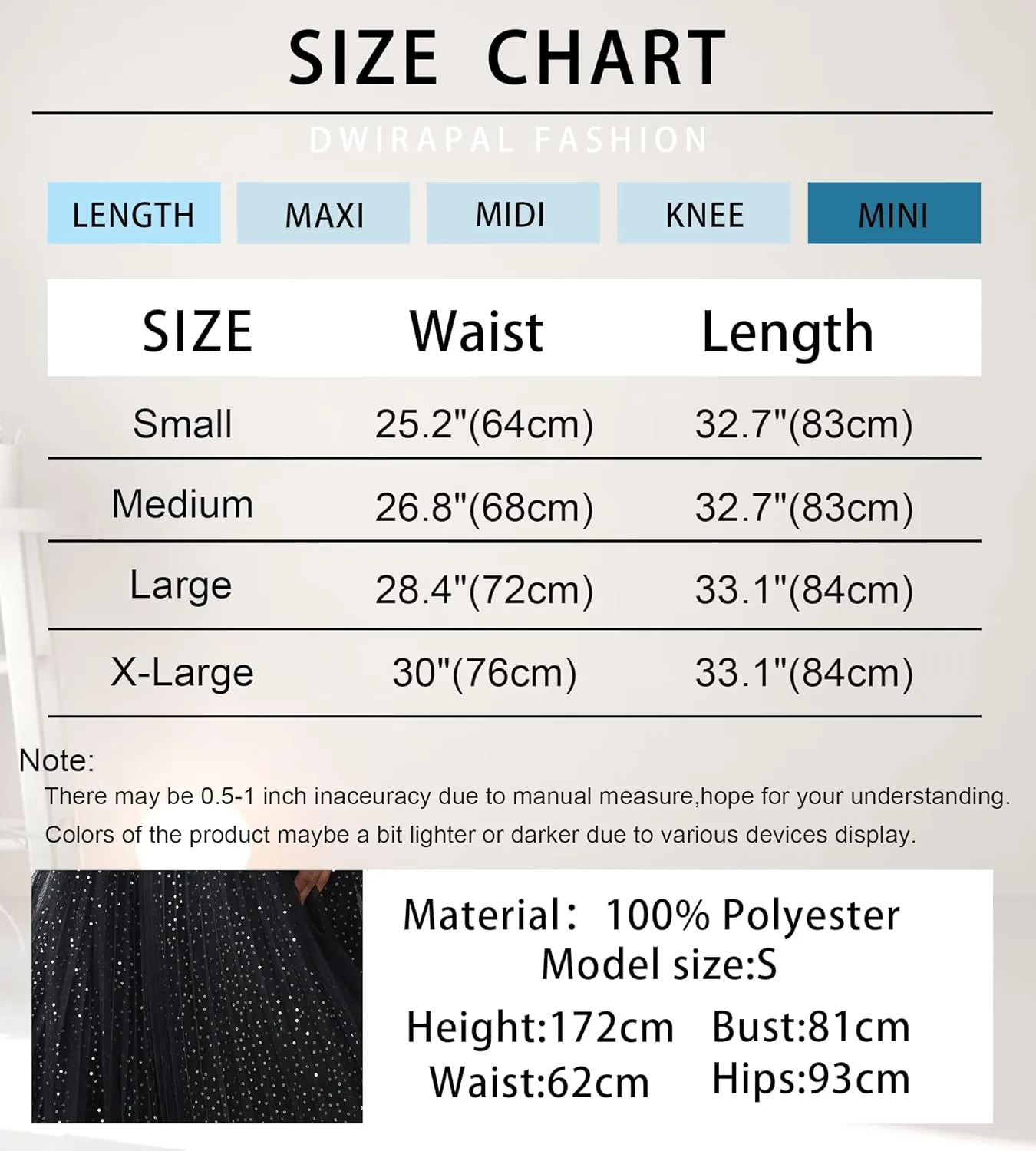 Women Pleated Long Tulle Skirt High Elastic Waist Swing Casual Midi Skirt
