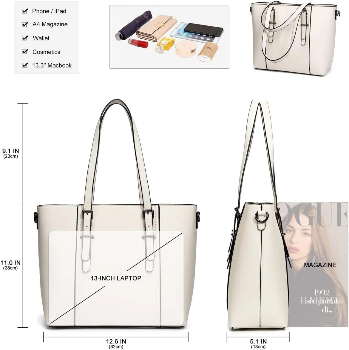 Women Purses and Handbags Tote Shoulder Bag Top Handle Satchel Bags for Ladies