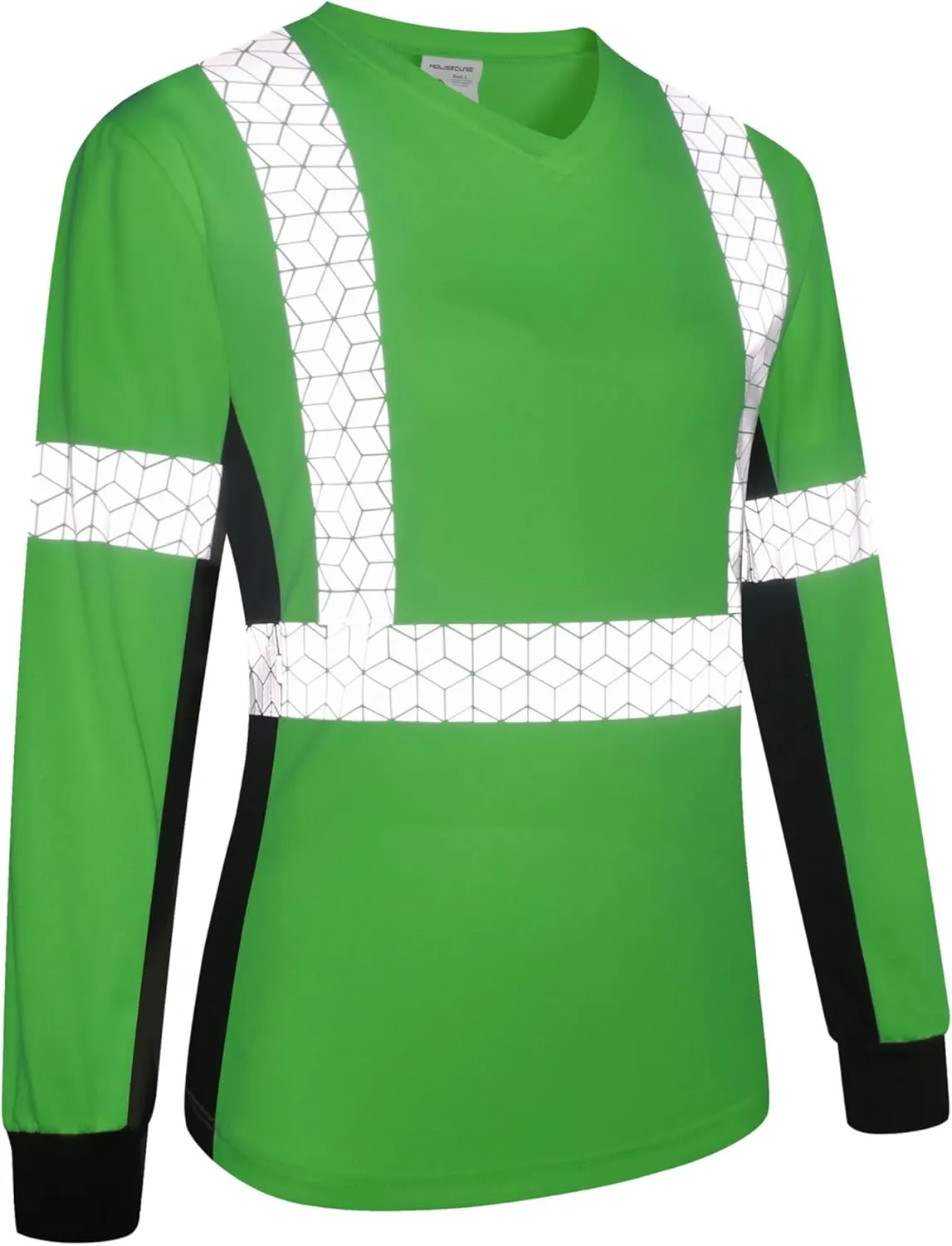 Women Safety Shirt,High Reflective T Shirt for Woman with Unusual Reflective Pattern,Short Sleeve Breathable