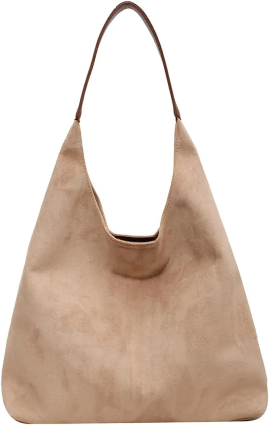 Women Slouchy Suede Tote Bag Hobo Handbag Casual Office Oversized Shoulder Bag Purses