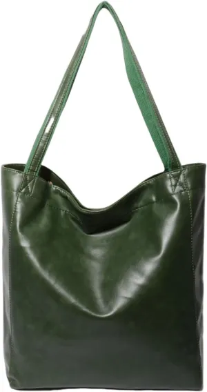 Women Slouchy Tote Large Capacity Shoulder Purses Retro PU Leather Handbag Tote Bags Travel Purse Shopper Weekender Bag