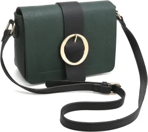 Women Vegan Leather Crossbody Shoulder Bags Fashion Purses Structured Messenger Bags