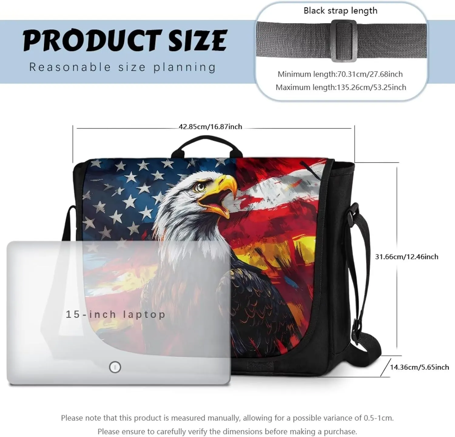 Women Vintage Flap Crossbody Bag Classic Large Messenger Bag Travel Shoulder Handbag Men Portable Laptop Satchel