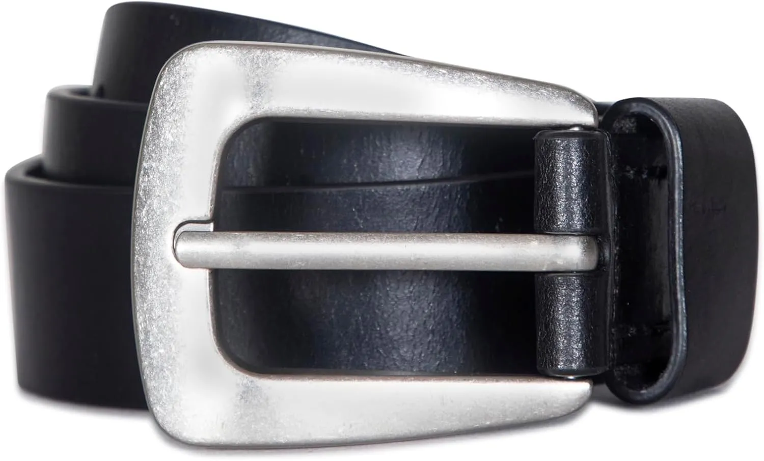 Women's 1.25 Inch Belt with Metal Tip, Adjustable Western-Inspired Buckle