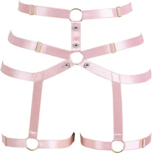 Women's Body Harness Punk Garter Leg Waist Dance Elastic Gothic Carnival Accessories