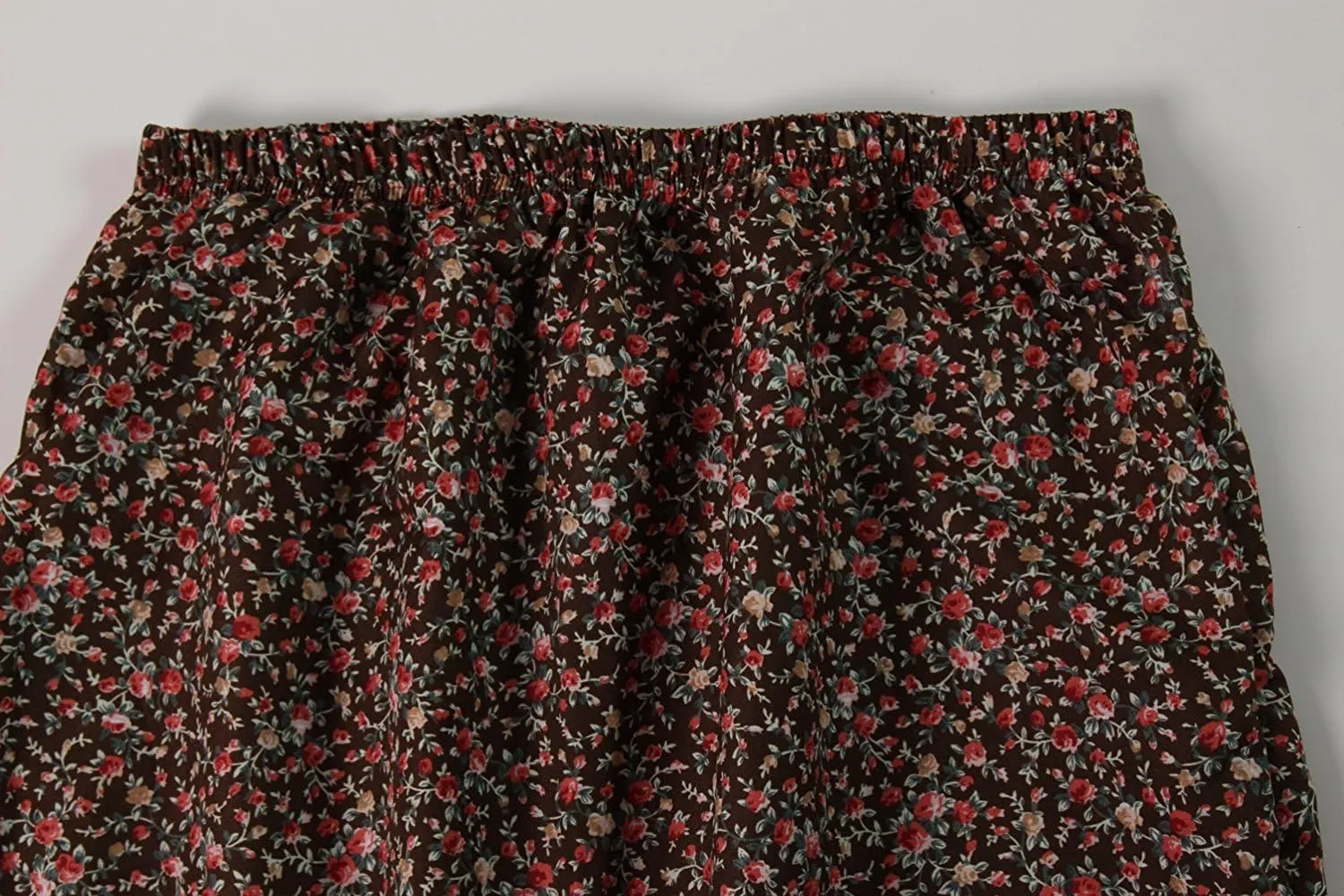 Women's Calico Pioneer Peasant Costume Skirt (Choose Color and Size)